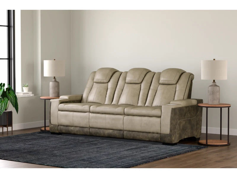 Next-Gen DuraPella Performance Fabric Dual Power Reclining Sofa