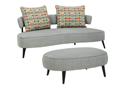 Hollyann Sofa and Ottoman