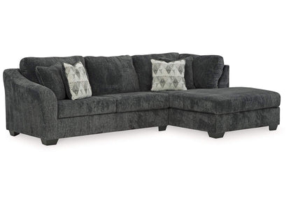 Biddeford 2-pice Sleeper Sectional with Chaise