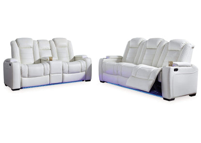 Party Time Sofa and Loveseat