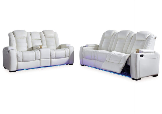 Party Time Sofa and Loveseat