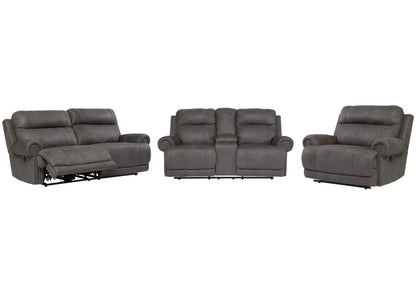 Austere Sofa, Loveseat and Recliner