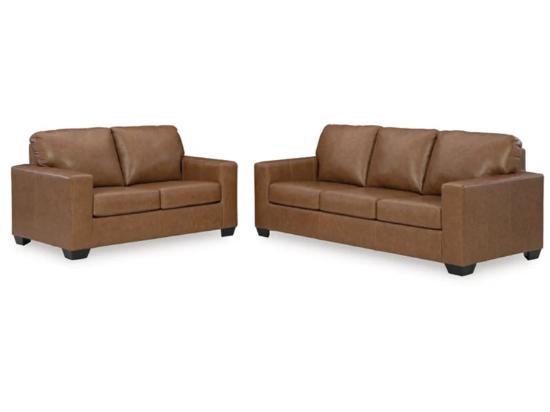 Bolsena Leather Sofa and Loveseat