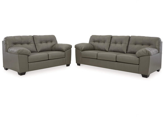 Donlen Sofa and Loveseat