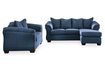 Darcy Sofa Chaise and Loveseat