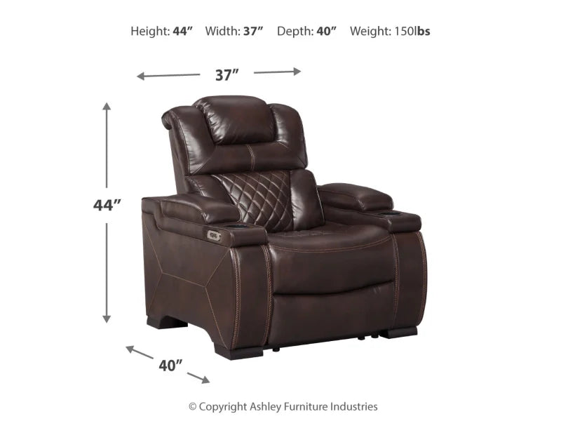 Warnerton Dual Power Recliner