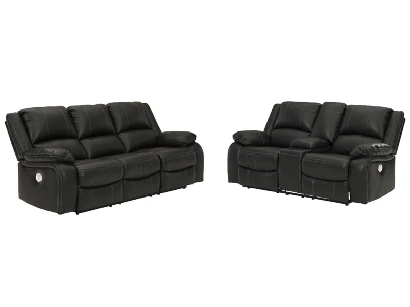 Calderwell Power Reclining Sofa and Loveseat