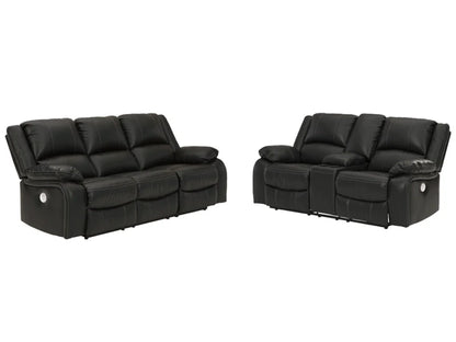 Calderwell Power Reclining Sofa and Loveseat