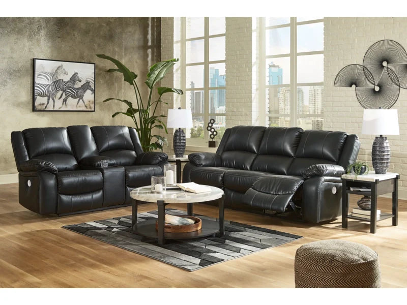 Calderwell Power Reclining Sofa and Loveseat