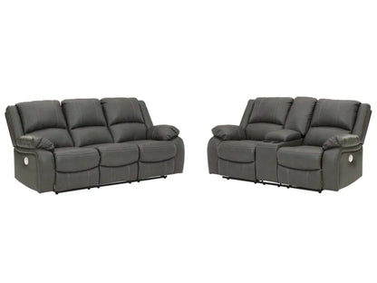 Calderwell Power Reclining Sofa and Loveseat