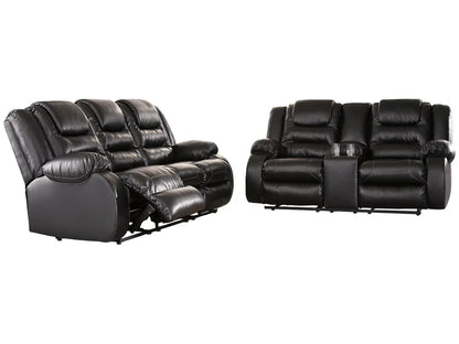 Vacherie Manual Reclining Sofa and Loveseat