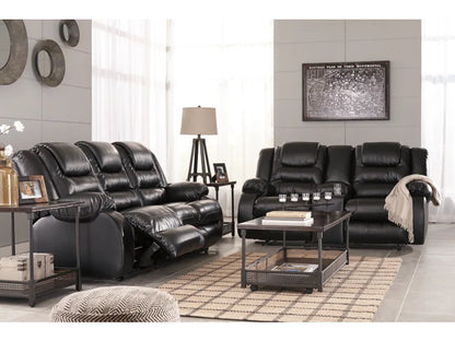 Vacherie Manual Reclining Sofa and Loveseat