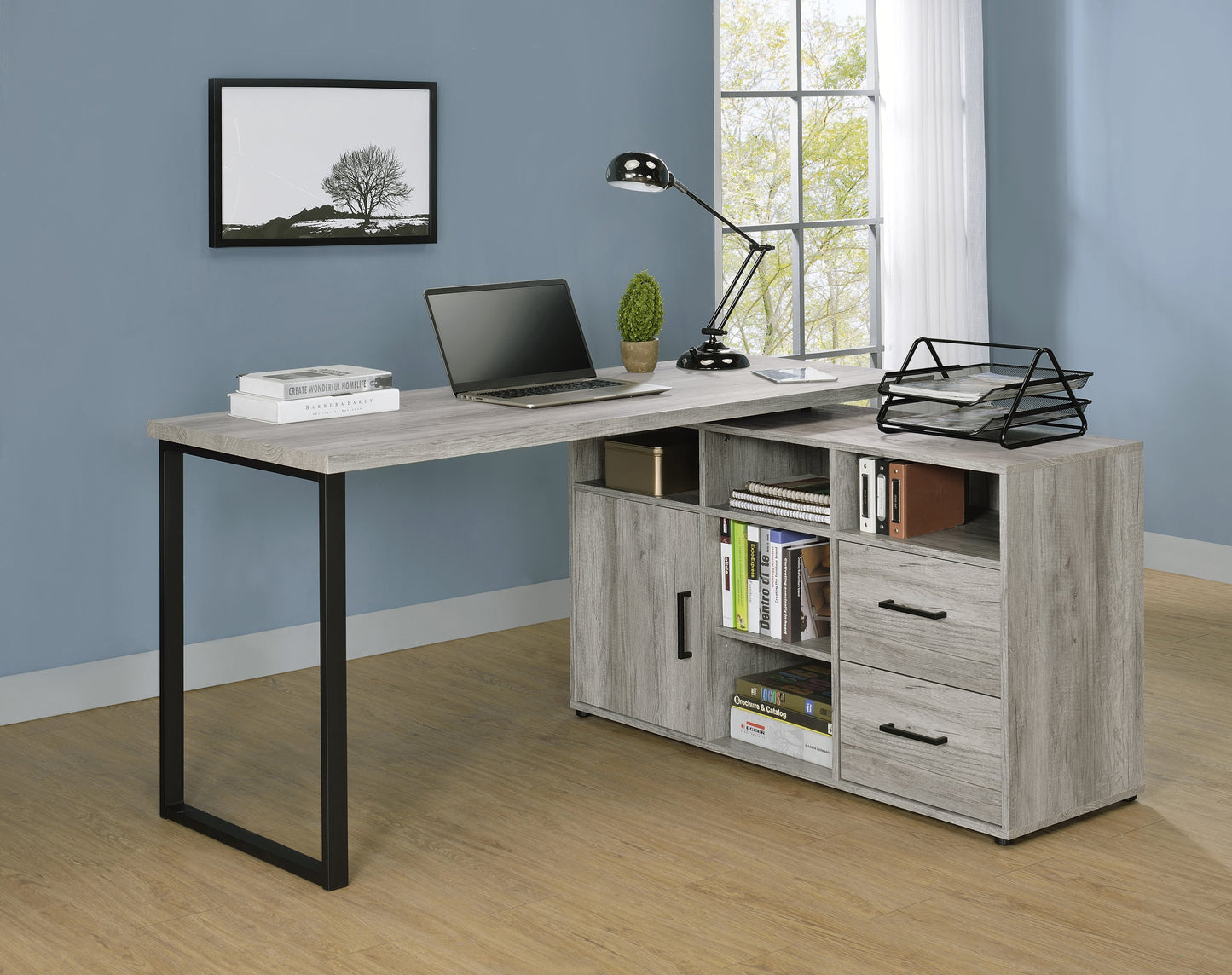 Hertford L-shape Office Desk