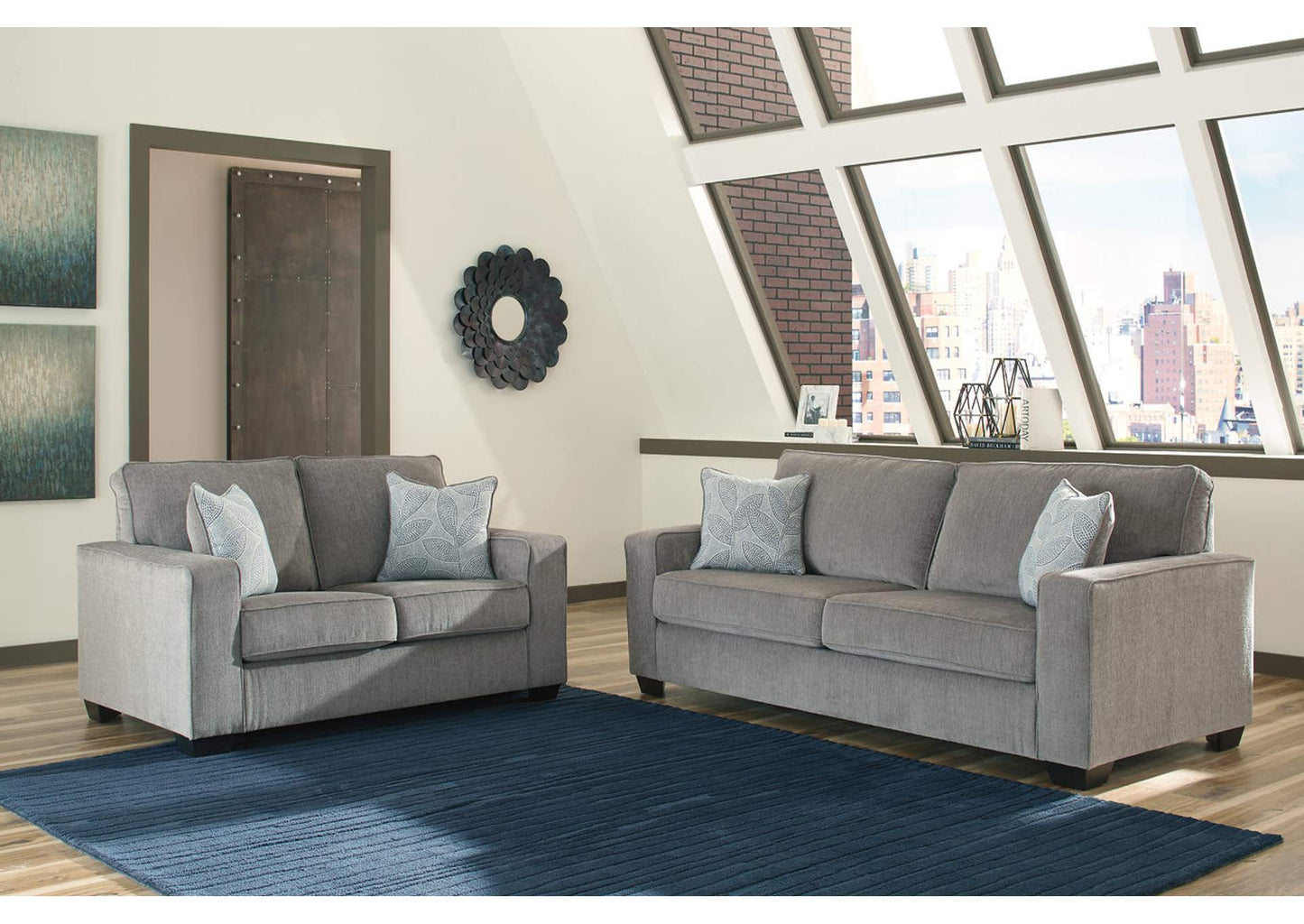 Altari Sofa and Loveseat