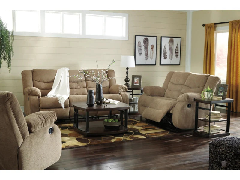 Tulen Manual Reclining Sofa, Loveseat and Recliner Set