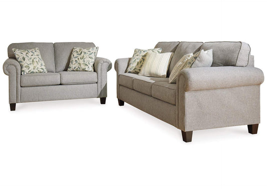 Alandari Sofa and Loveseat