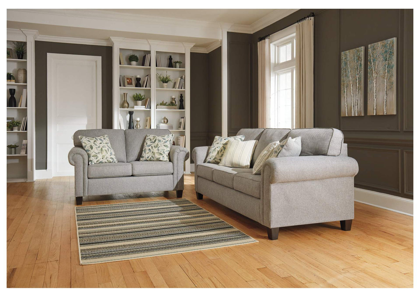 Alandari Sofa and Loveseat