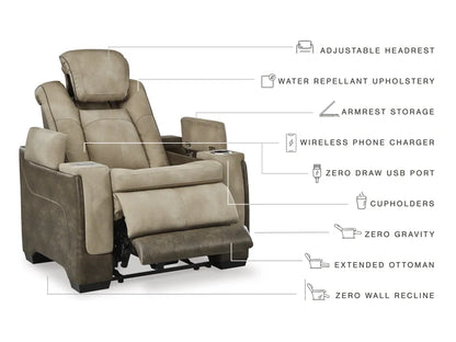 Next-Gen DuraPella Performance Fabric Dual Power Recliner