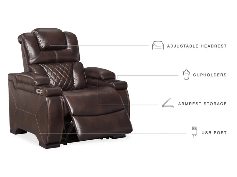 Warnerton Dual Power Recliner