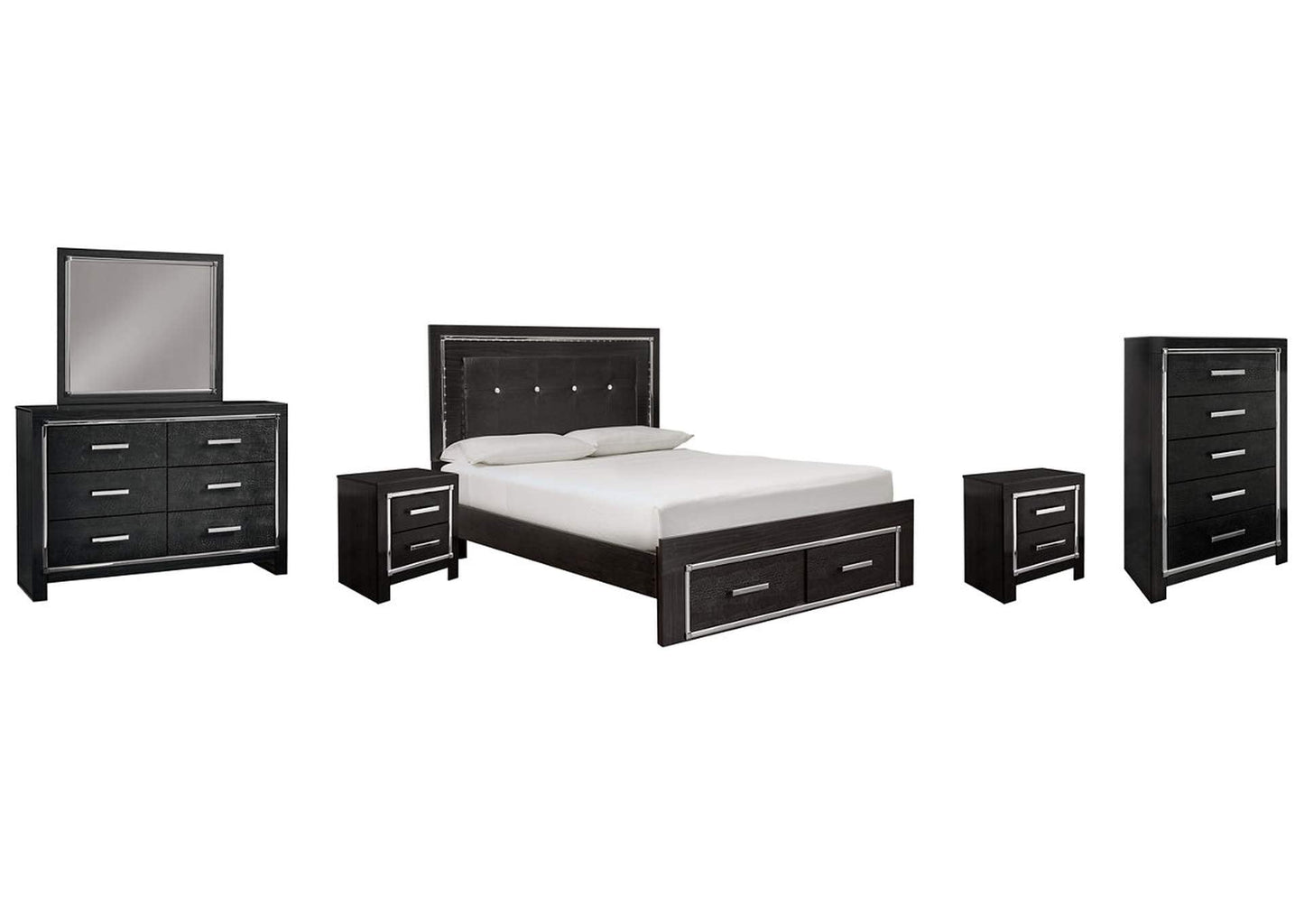 Kaydell 5pc Queen Bedroom