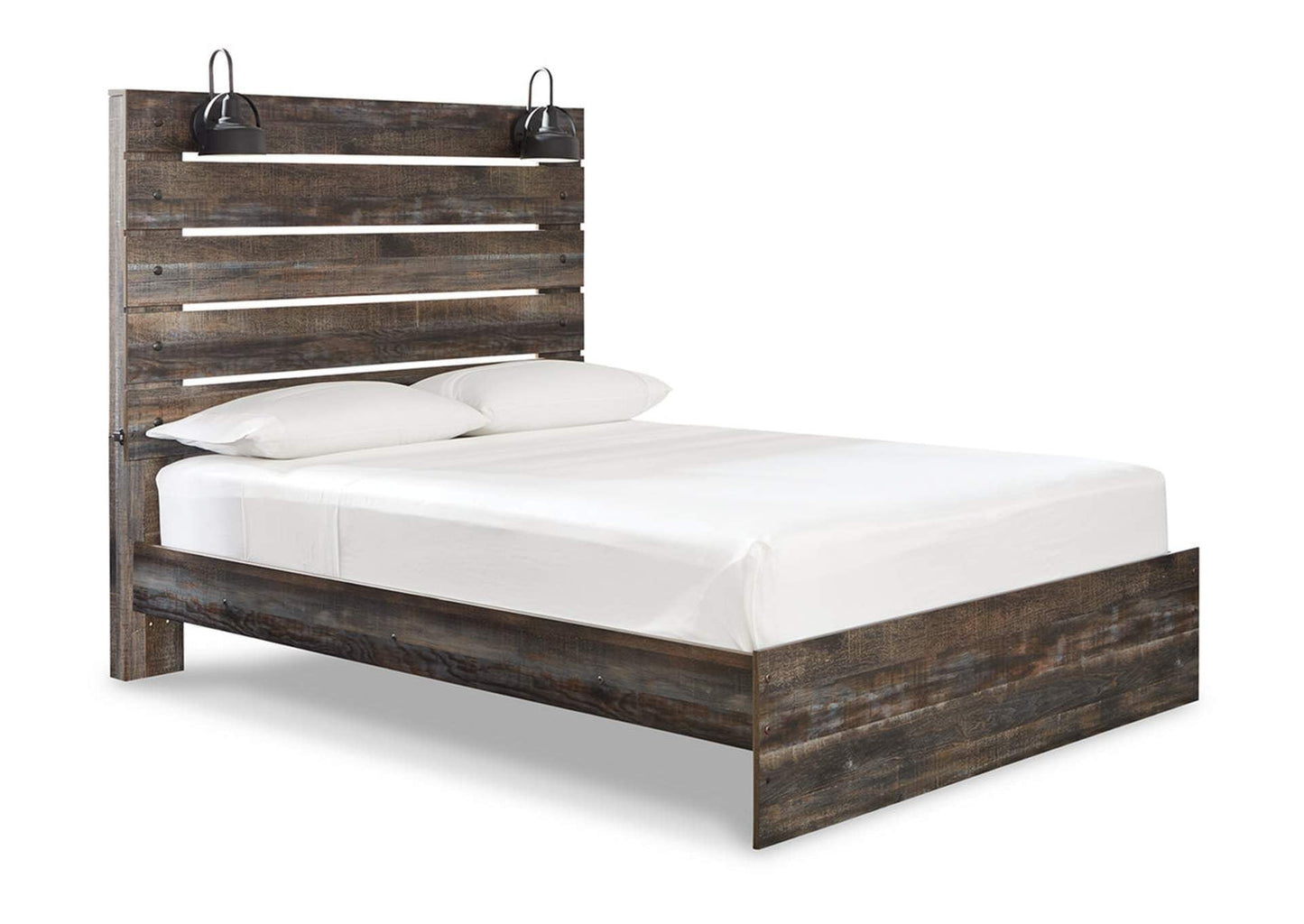 Drystan Queen Panel Bed with 2 Nightstands