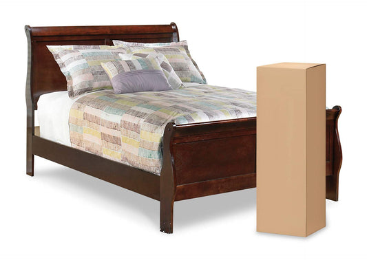 Alisdair Full Sleigh Bed with Mattress