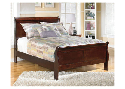 Alisdair Full Sleigh Bed with Mattress