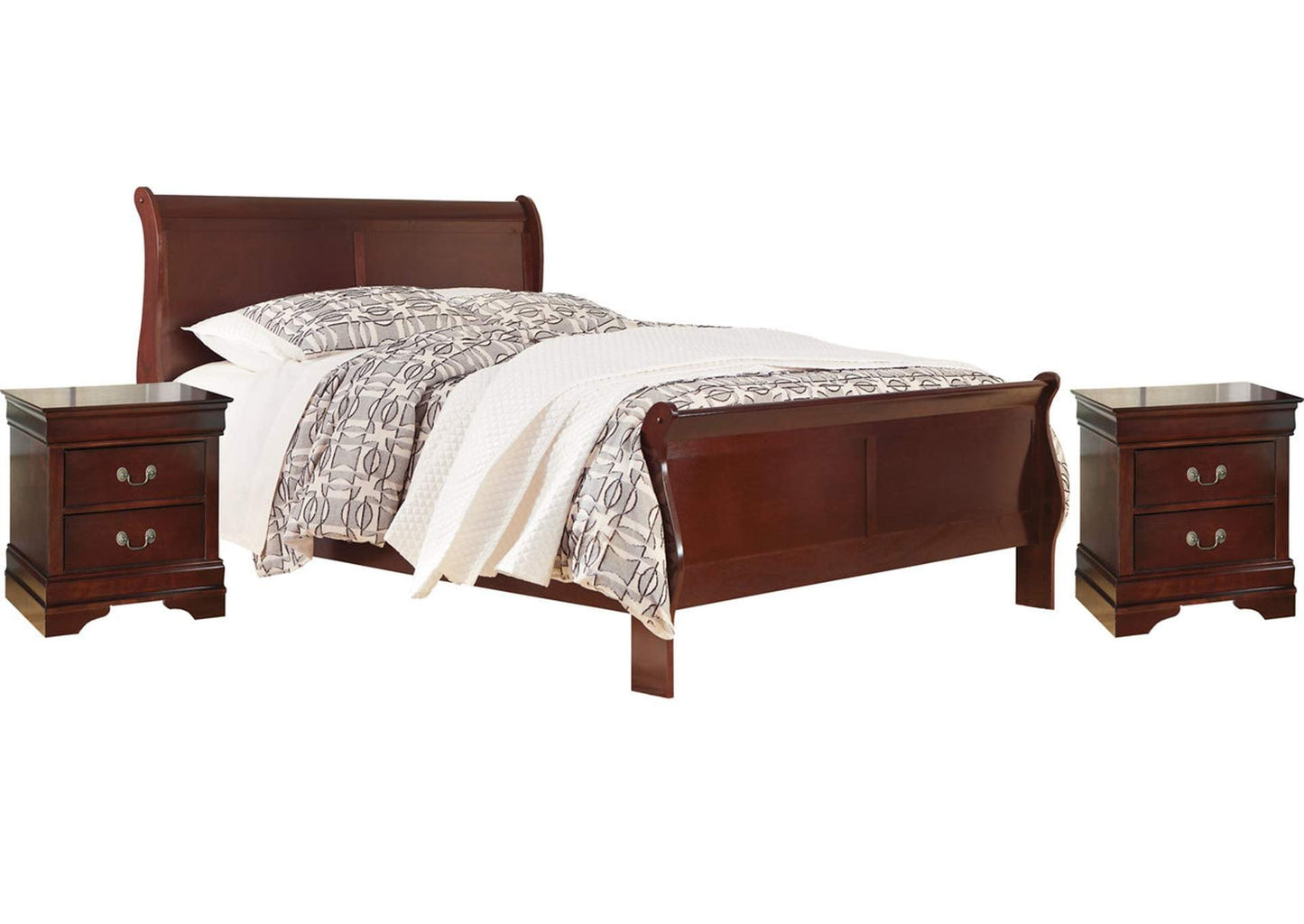 Alisdair King Sleigh Bed with 2 Nightstands