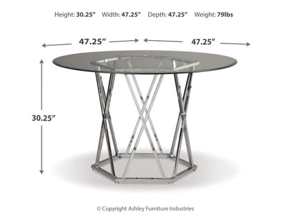 Madanere Dining Table and 4 Chairs