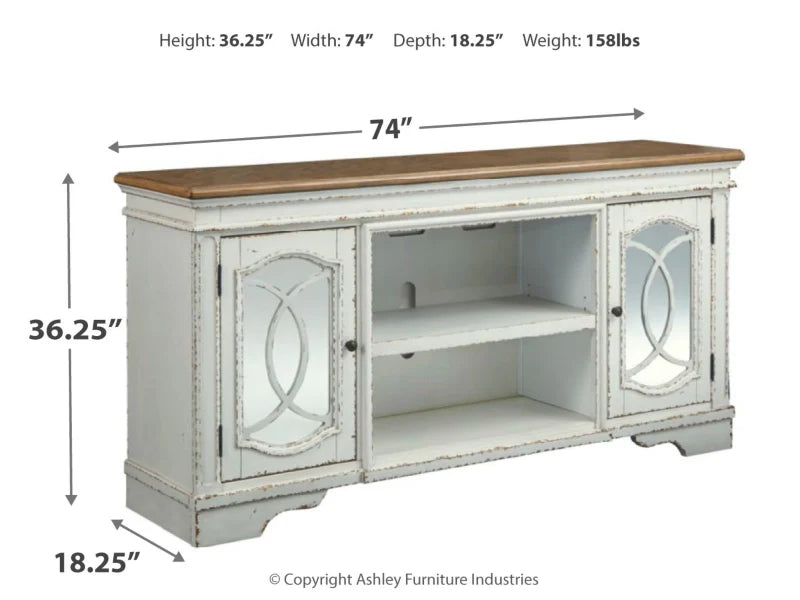 Realyn 74" TV Stand